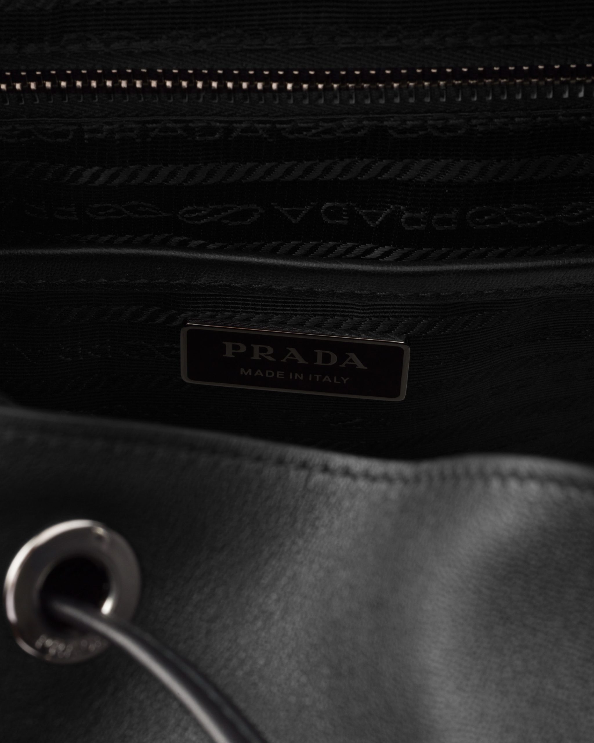 Prada Medium leather backpack - Image 3